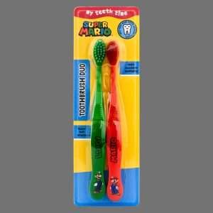 My Teeth Time Super Mario Toothbrush 2 Pack