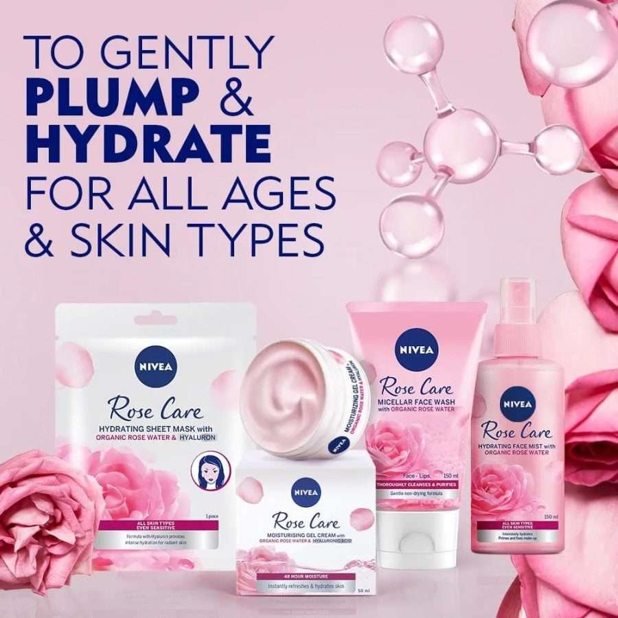 Nivea Rose Care Micellar Face Wash 150ml