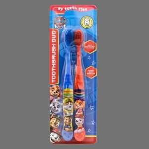 My Teeth Time Paw Patrol Toothbrush 2 Pack