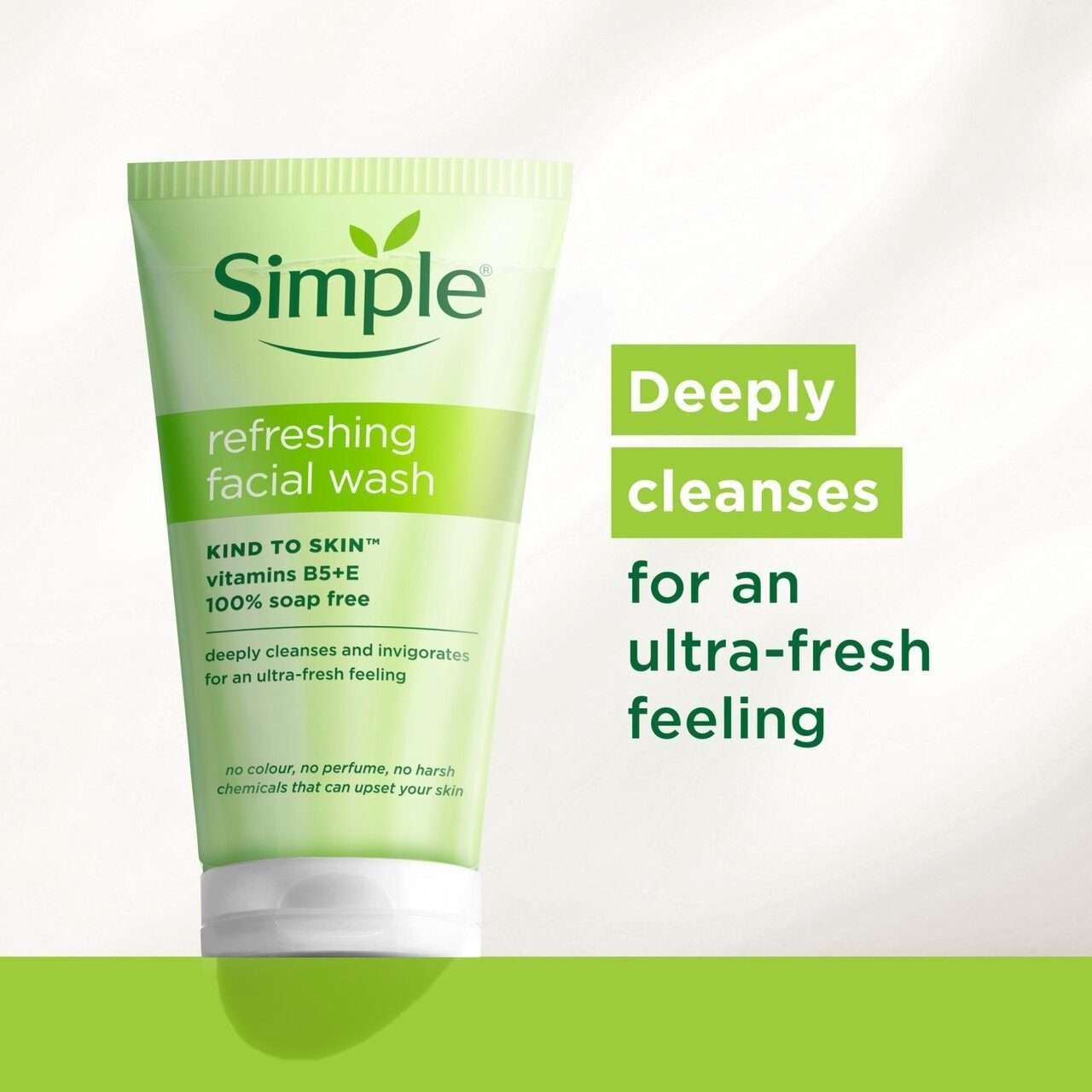 Simple Kind to Skin Refreshing Facial Wash Gel 150ml