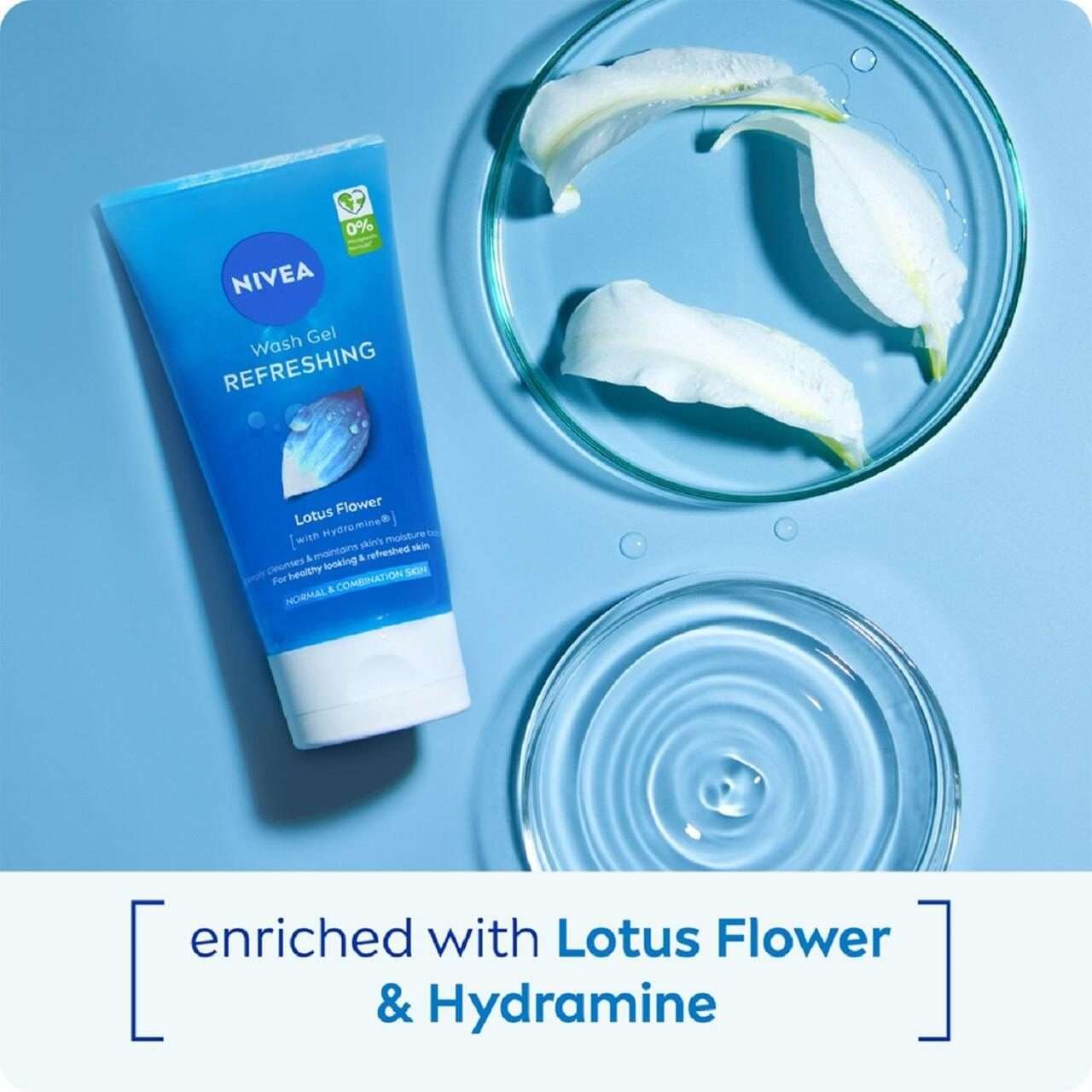 Nivea Refreshing Face Wash Gel 150ml Nivea Refreshing Face Wash Gel 150ml