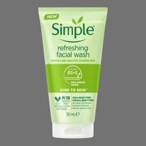Simple Kind to Skin Refreshing Facial Wash Gel 150ml