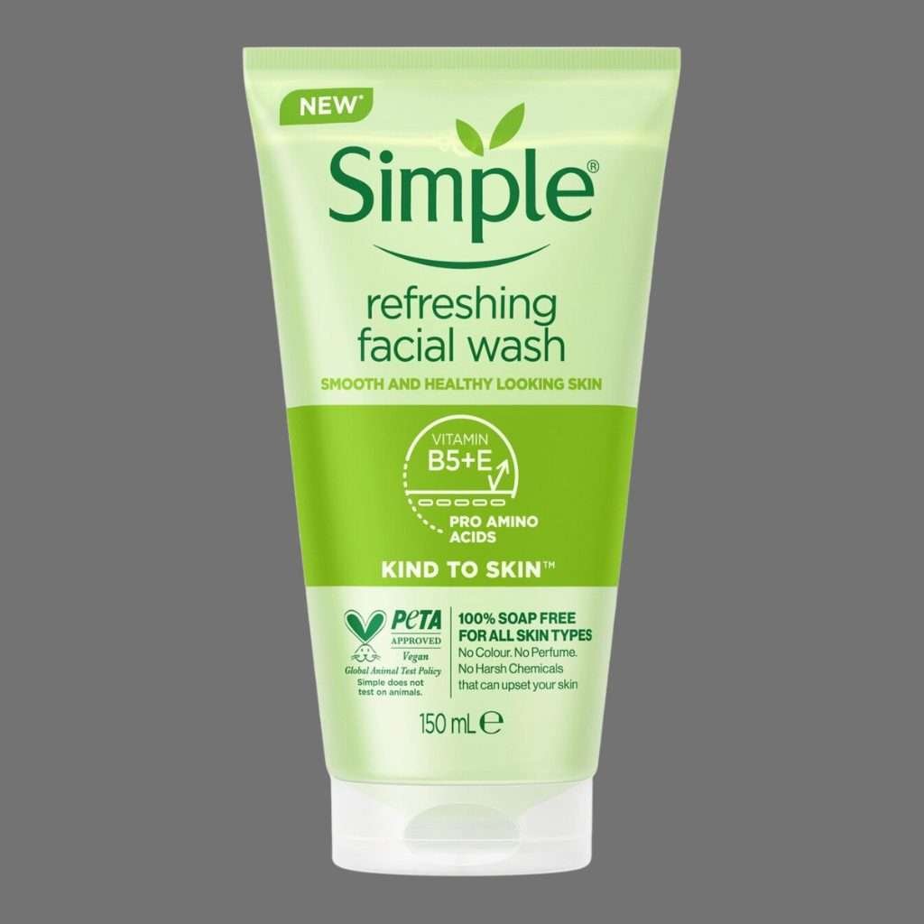 Simple Kind to Skin Refreshing Facial Wash Gel 150ml