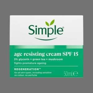 Simple Age Resisting SPF 15 Cream 50ml