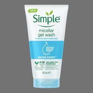 Simple Water Boost Micellar Gel Facial Wash 150ml