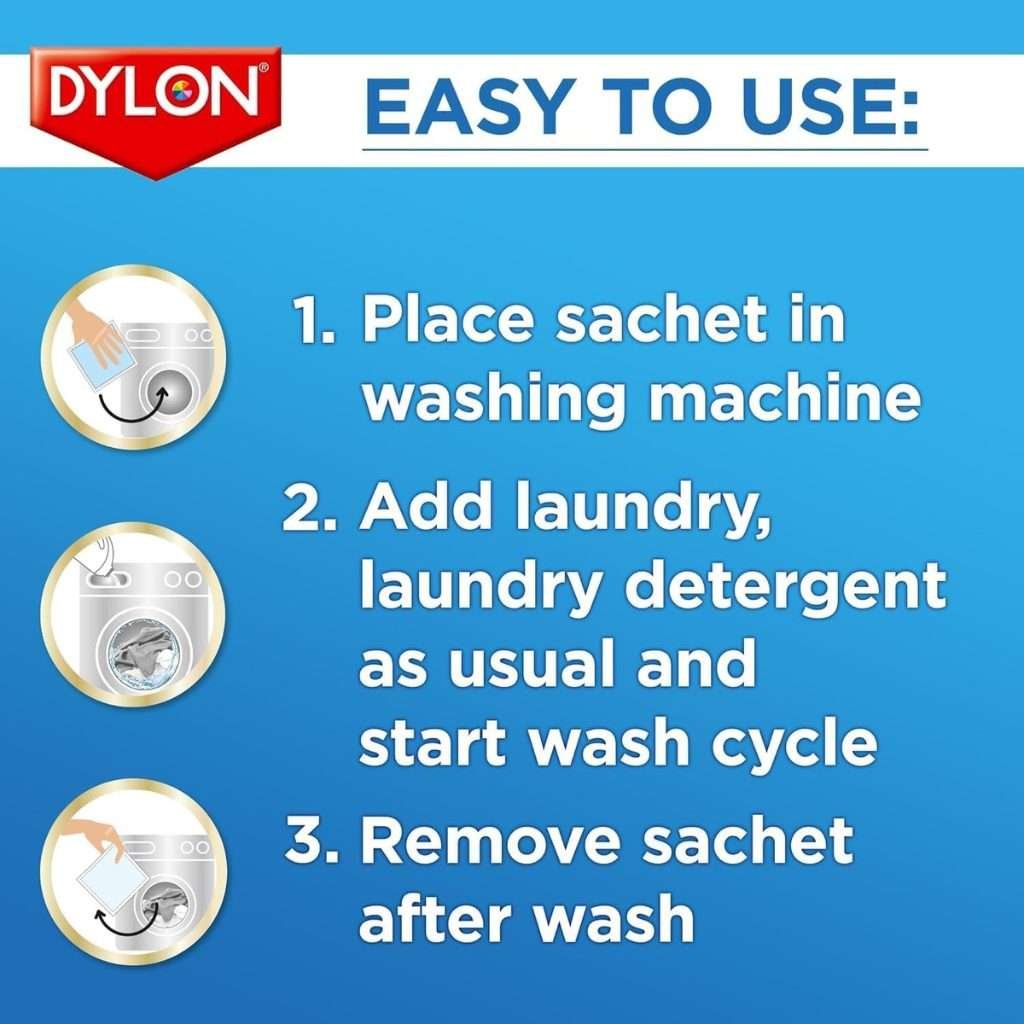 Dylon Ultra Whitener 5 Sachets 150g
