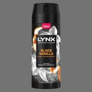 Lynx Black Vanilla Deodorant Body Spray 150ml