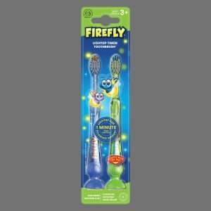 Firefly Light Up Timer Toothbrush 2 Pack