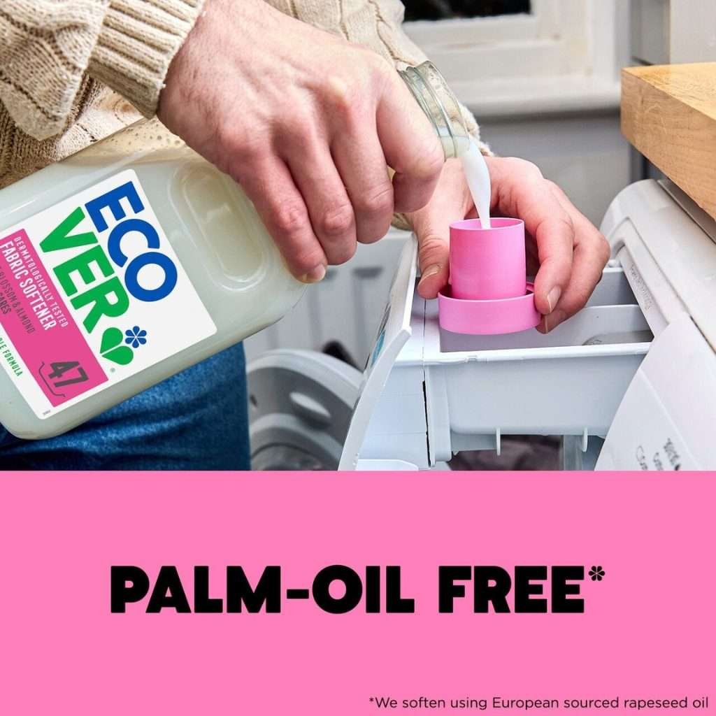 Ecover Rose & Bergamot Fabric Conditioner 47 Washes 1.43L