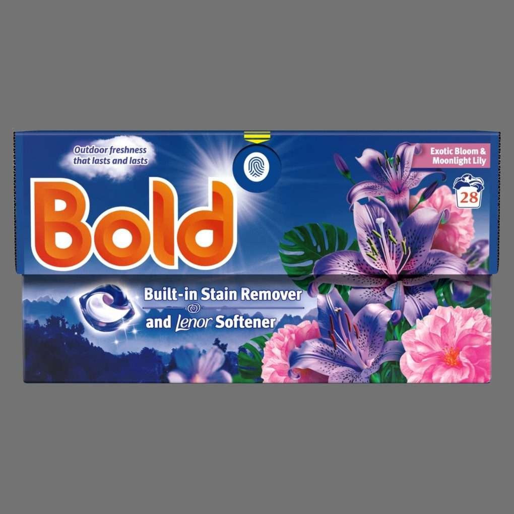 Bold All-in-1 Pods Exotic Blossom & Moonlight Lily 28 Washes