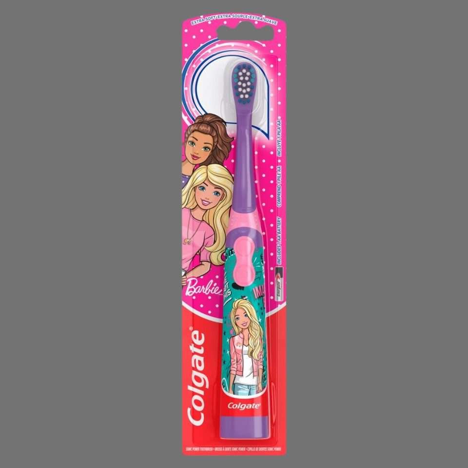 Colgate Purple Barbie Battery-Powered Toothbrush