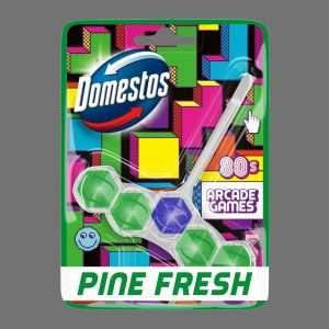 Domestos Power 5 Pine Fresh Toilet Rim Block 50g