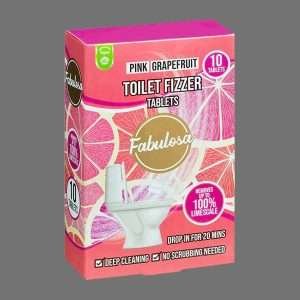 Fabulosa Pink Grapefruit Toilet Fizzer Tablets 10pk