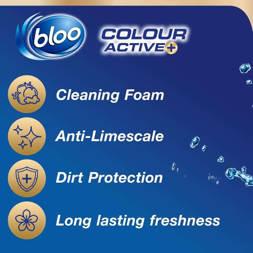 Bloo Lavender Purple Active Toilet Rim Block 50g