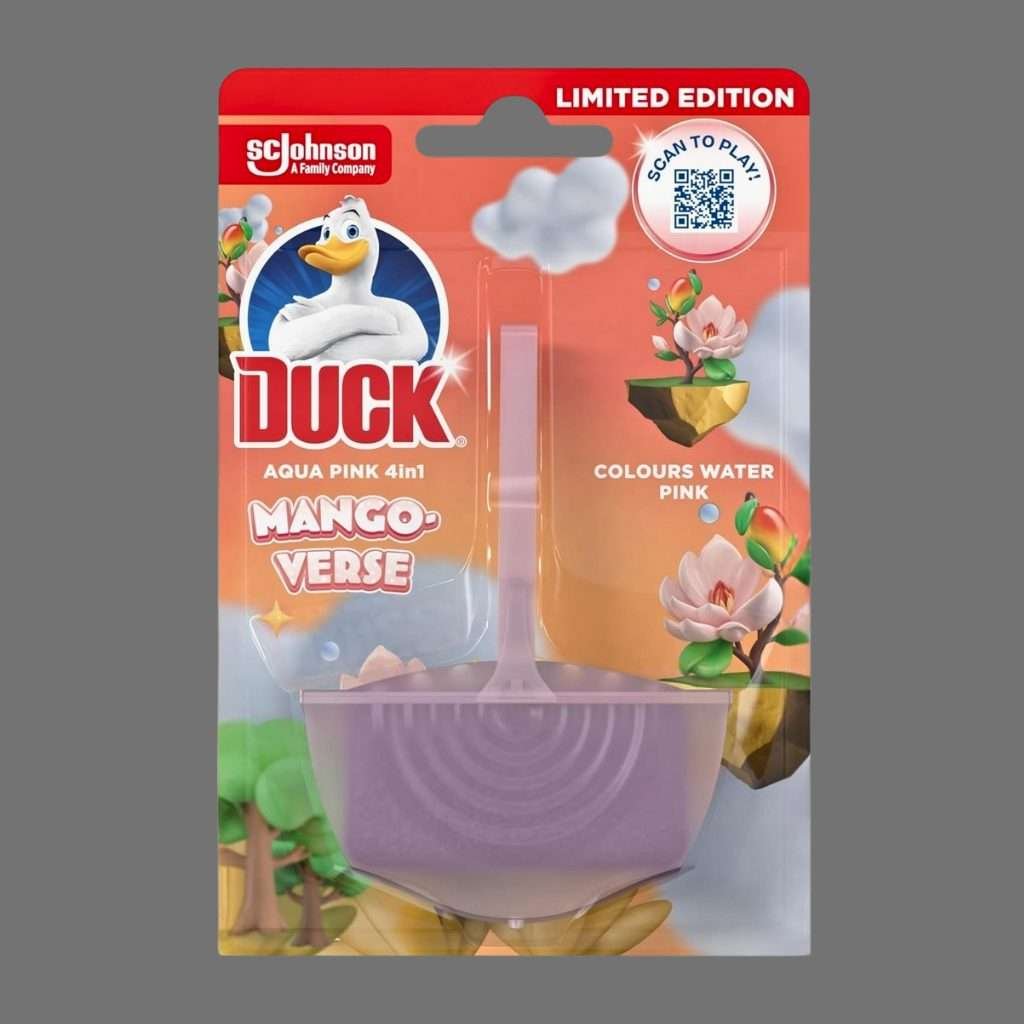 Duck Mango Verse Toilet Rim Block Cleaner 36g Duck Mango Verse Toilet Rim Block Cleaner 36g
