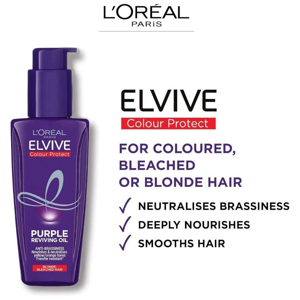 L'Oreal Elvive Colour Protect Purple Reviving Oil 100ml