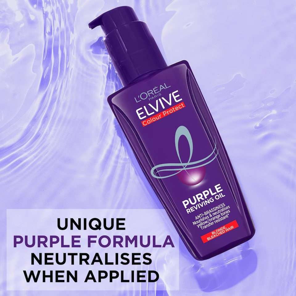 L'Oreal Elvive Colour Protect Purple Reviving Oil 100ml