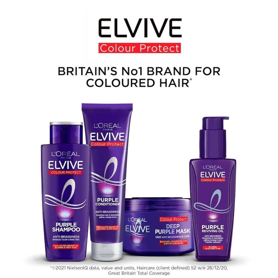 L'Oreal Elvive Colour Protect Purple Reviving Oil 100ml