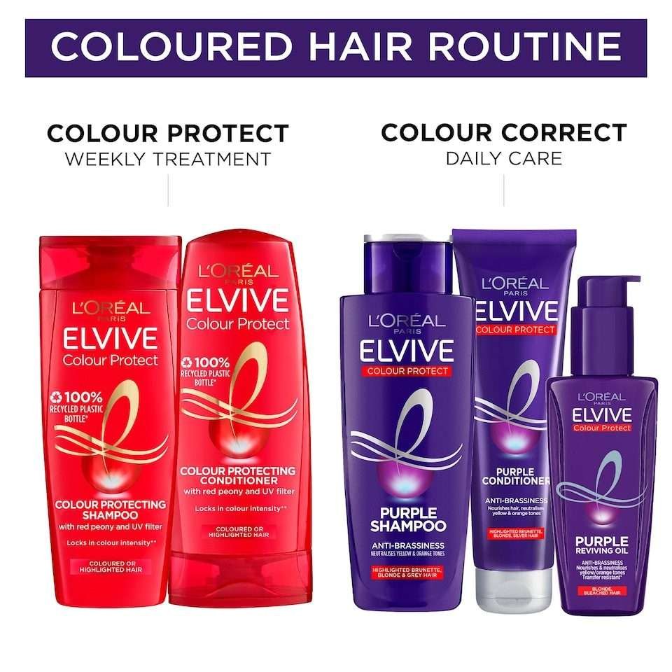 L'Oreal Elvive Colour Protect Purple Reviving Oil 100ml