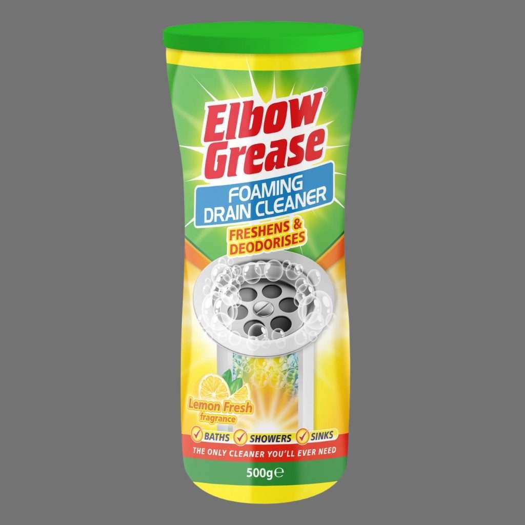 Elbow Grease Lemon Fresh Foaming Drain Cleaner 500g