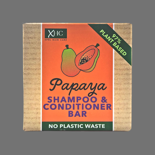 XHC Papaya Shampoo & Conditioner Bar 60g