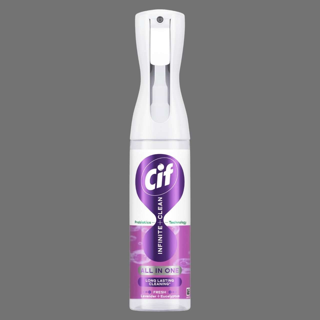 Cif Infinite Clean All-in-One Fresh Lavender & Eucalyptus Spray 280ml Cif Infinite Clean All-in-One Fresh Lavender & Eucalyptus Spray 280ml