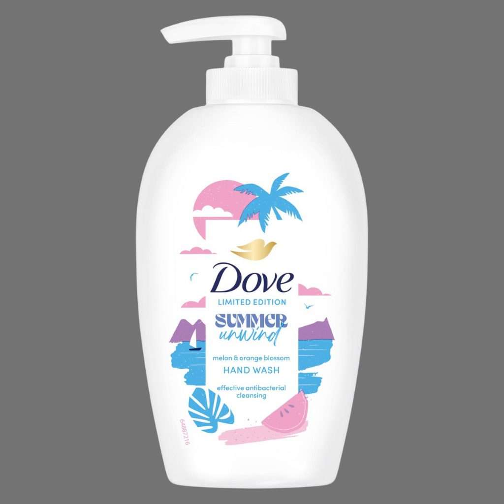 Dove Summer Unwind Melon & Orange Blossom Hand Wash 250ml