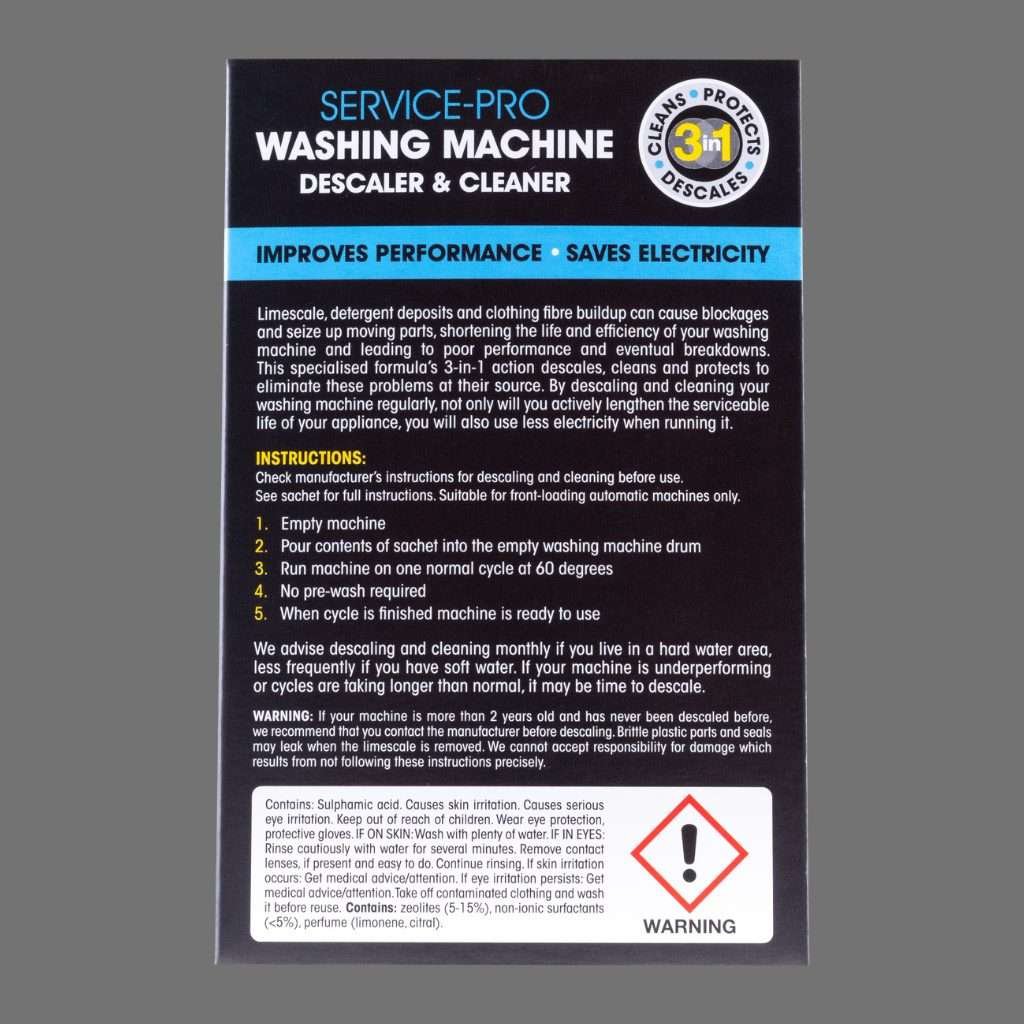 Kilrock Service-Pro Washing Machine Descaler & Cleaner