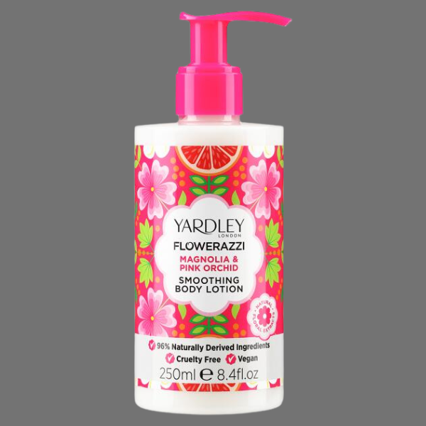 Yardley Flowerazzi Magnolia & Pink Orchid Body Lotion 250ml