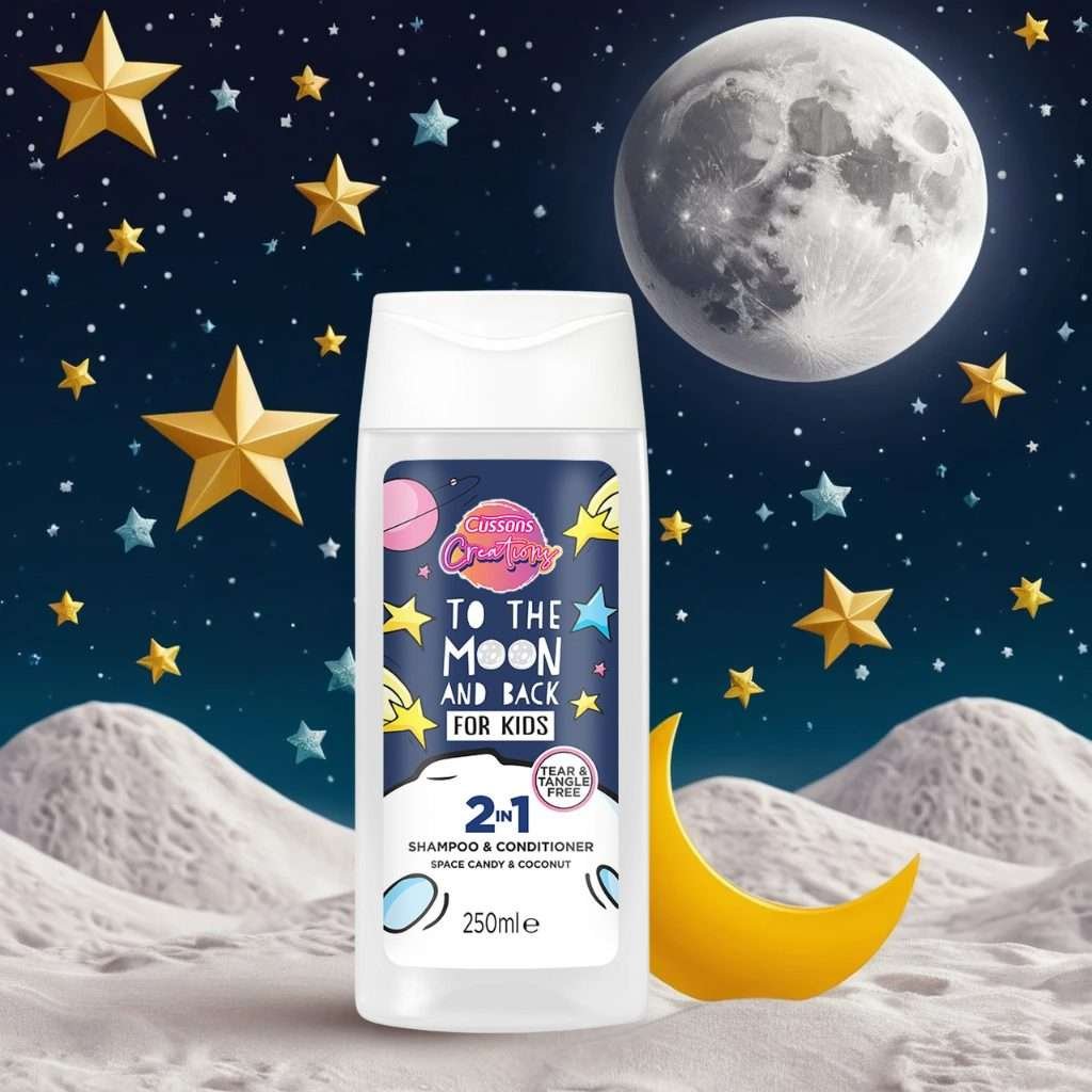 Cussons Creations To The Moon & Back 2-in-1 Kids Shampoo & Conditioner 250ml