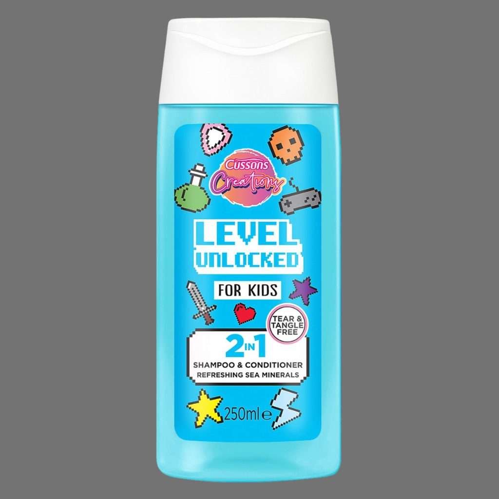Cussons Creations Level Unlocked 2-in-1 Kids Shampoo & Conditioner 250ml