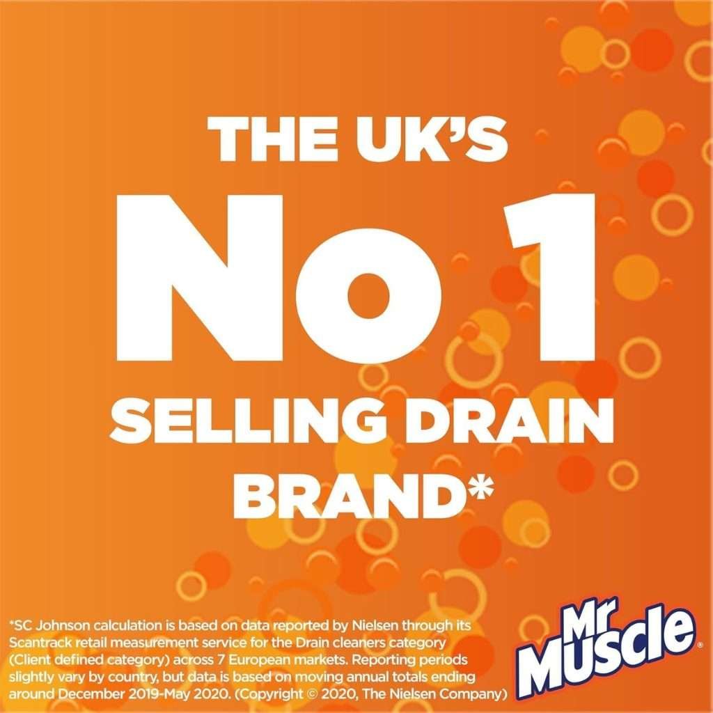 Mr Muscle Gel Drain & Sink Unblocker 500ml