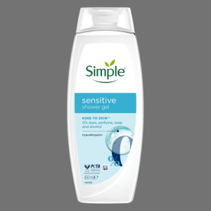Simple Kind To Skin Sensitive Shower Gel 450ml