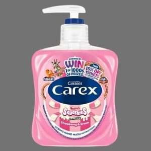 Carex Squashies Strawberry & Cream Hand Wash 250ml