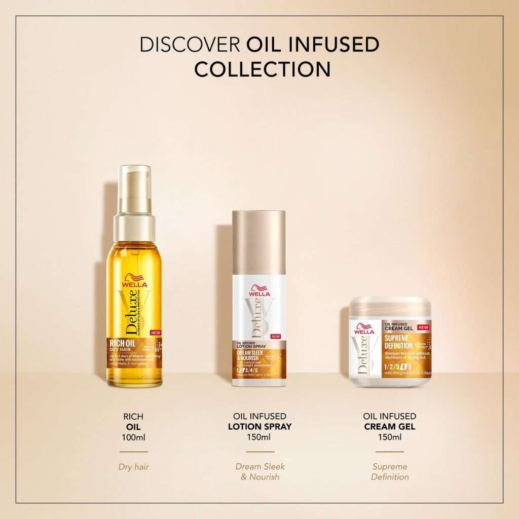 Wella Deluxe Supreme Definition Oil Infused Cream Gel 150ml