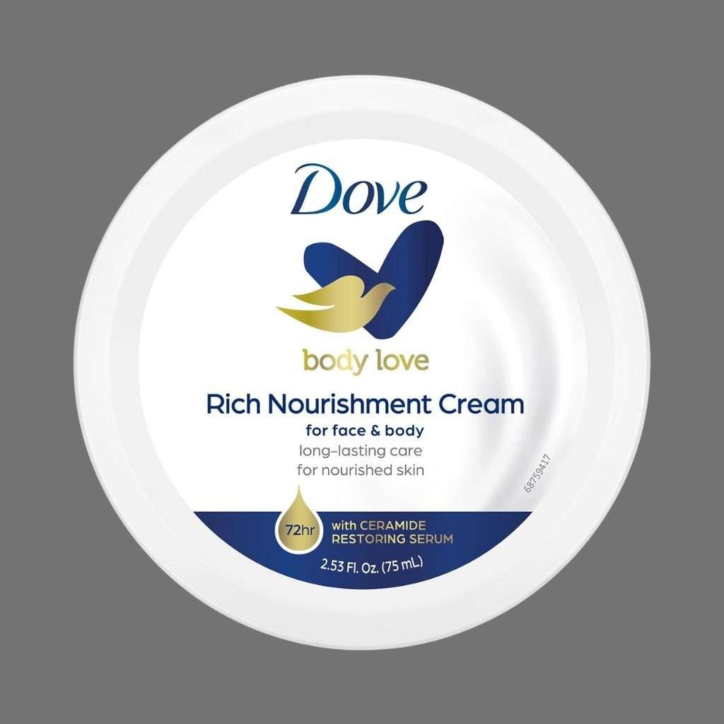 Dove Body Love Rich Nourishment Cream 75ml Dove Body Love Rich Nourishment Cream 75ml