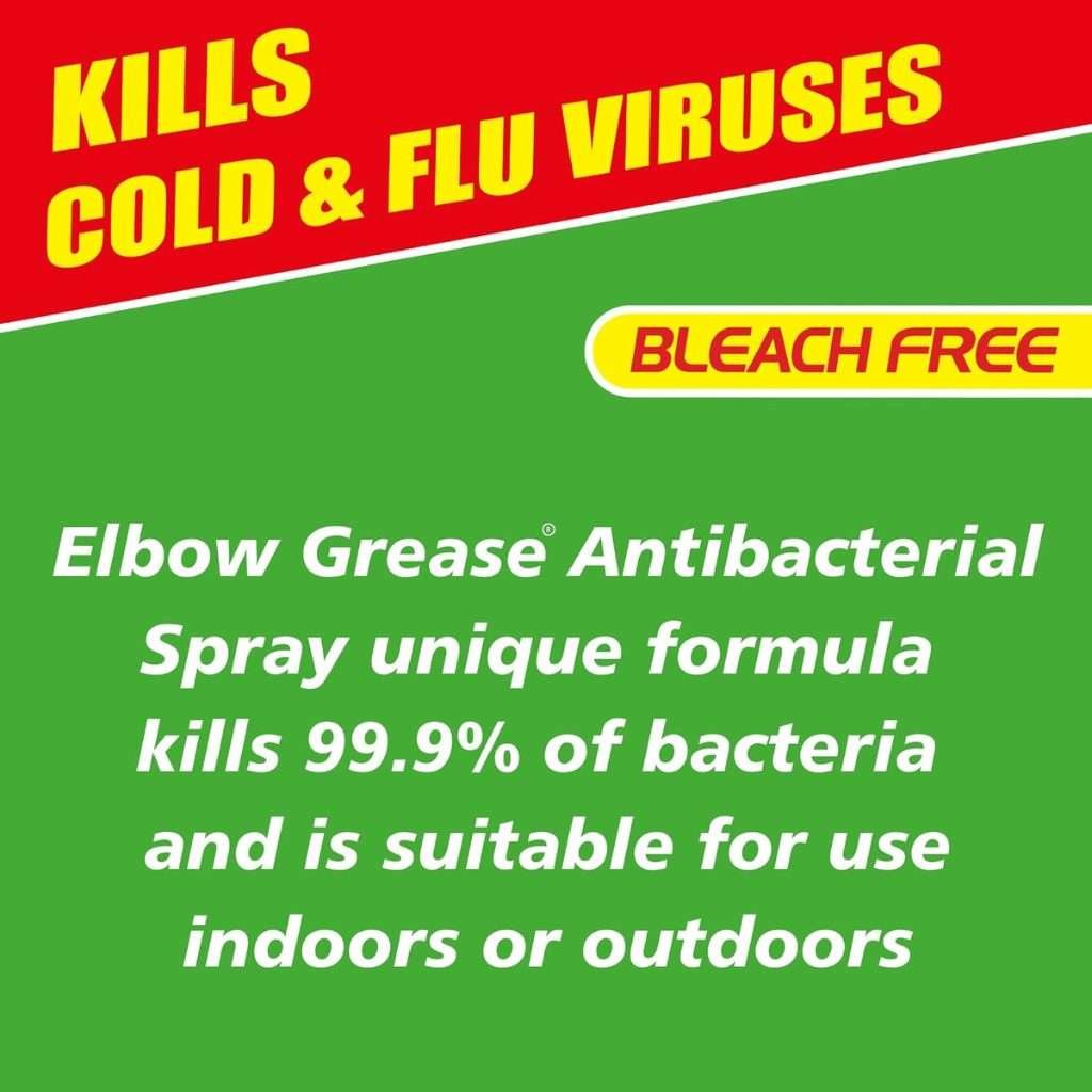 Elbow Grease Antibacterial Spray 500ml Elbow Grease Antibacterial Spray 500ml