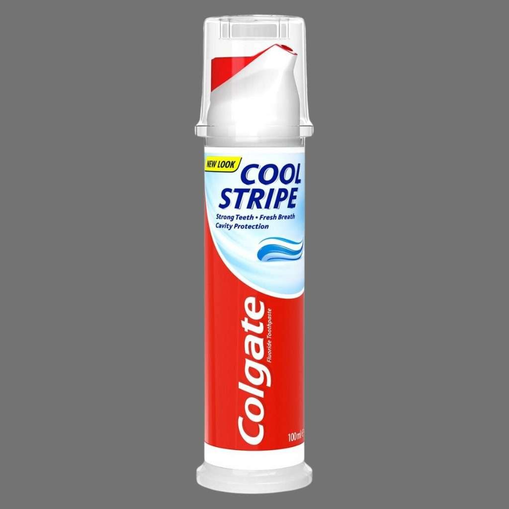 Colgate Cool Stripe Toothpaste Pump 100ml Colgate Cool Stripe Toothpaste Pump 100ml