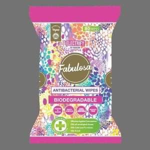 Fabulosa Electrify Antibacterial Wipes 80pk