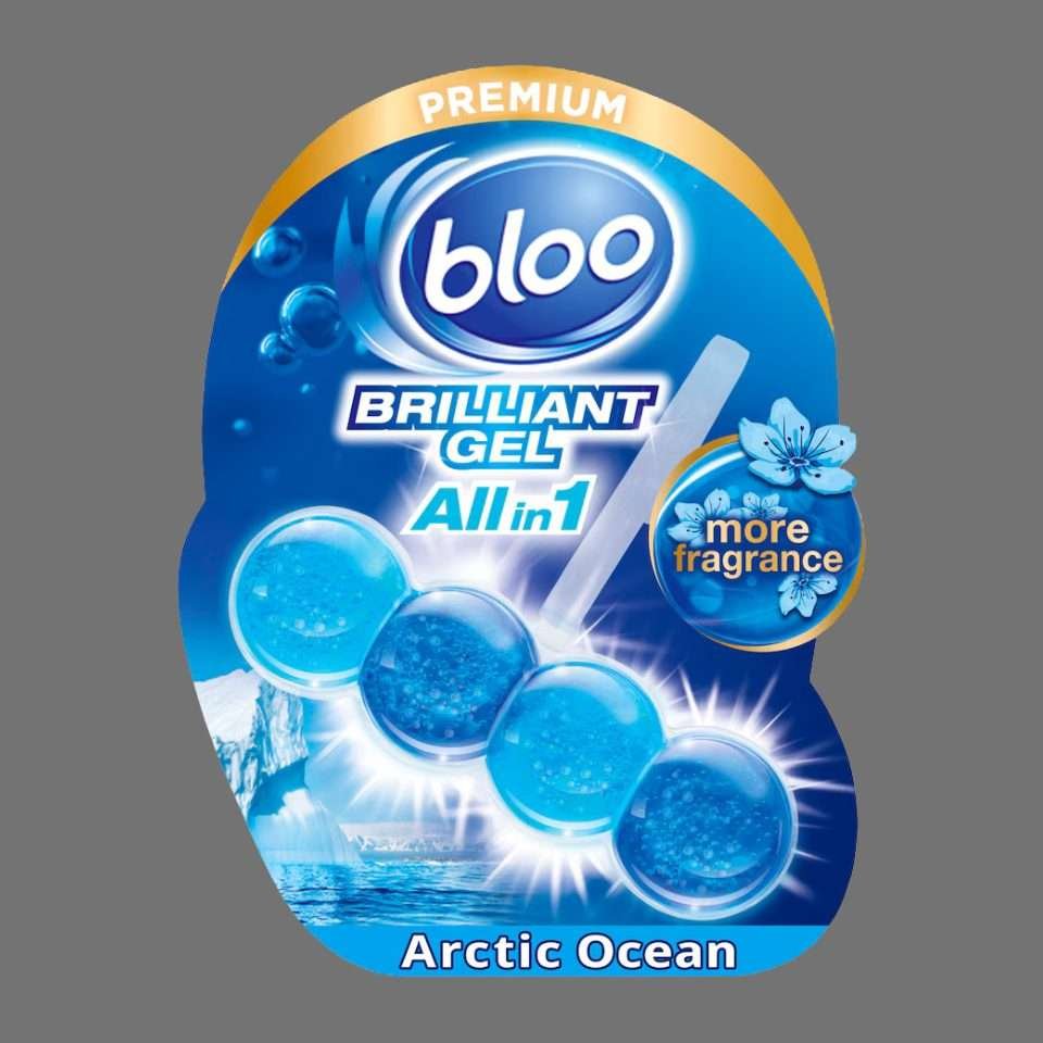 Bloo Brilliant Gel All in 1 Rim Block Arctic Ocean 42g
