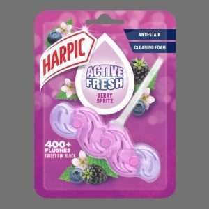 Harpic Active Fresh Berry Spritz Toilet Rim Block 35g