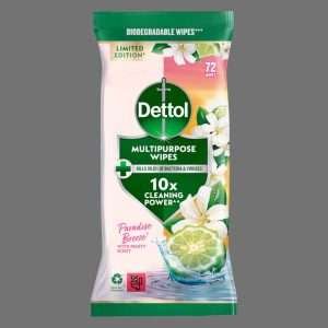 Dettol Paradise Breeze Anti-Bacterial Wipes 72 Pack