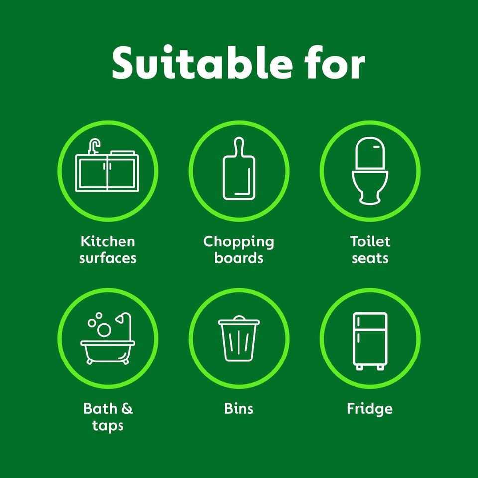 Dettol Paradise Breeze Anti-Bacterial Wipes 72 Pack