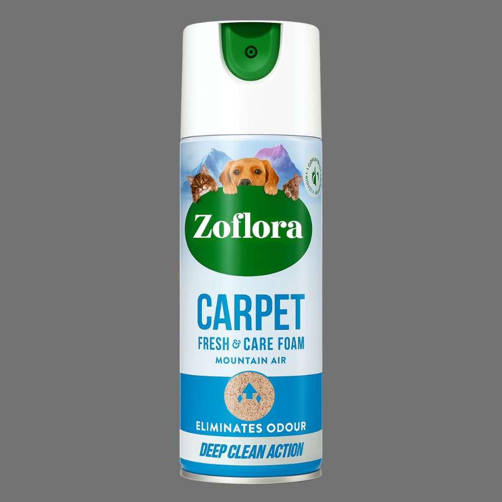 Zoflora Mountain Air Carpet Fresh & Care Foam 400ml