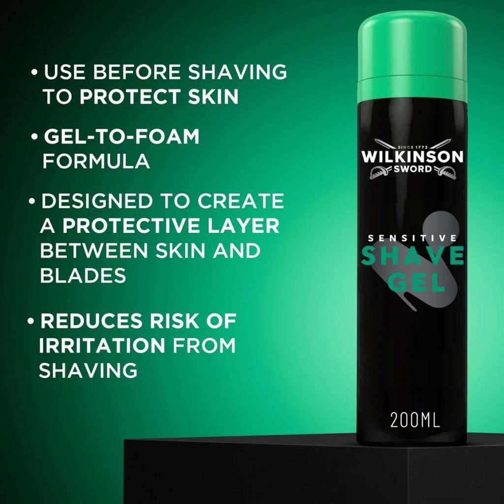 Wilkinson Sword Sensitive Shave Gel 200ml