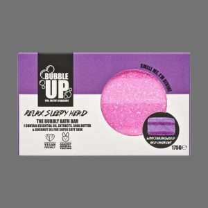 Bubble Up Relax Sleepy Head Bubbly Bath Bar 175g