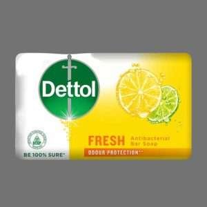Dettol Fresh Antibacterial Bar Soap 60g