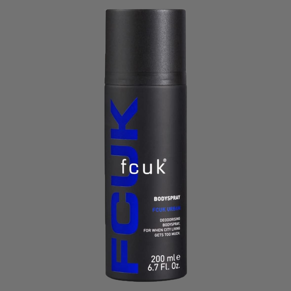 FCUK Urban Men Deodorising Body Spray 200ml FCUK Urban Men Deodorising Body Spray 200ml