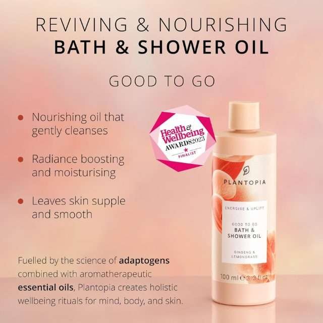 Plantopia Good To Go Bath & Shower Oil 100ml Plantopia Good To Go Bath & Shower Oil 100ml