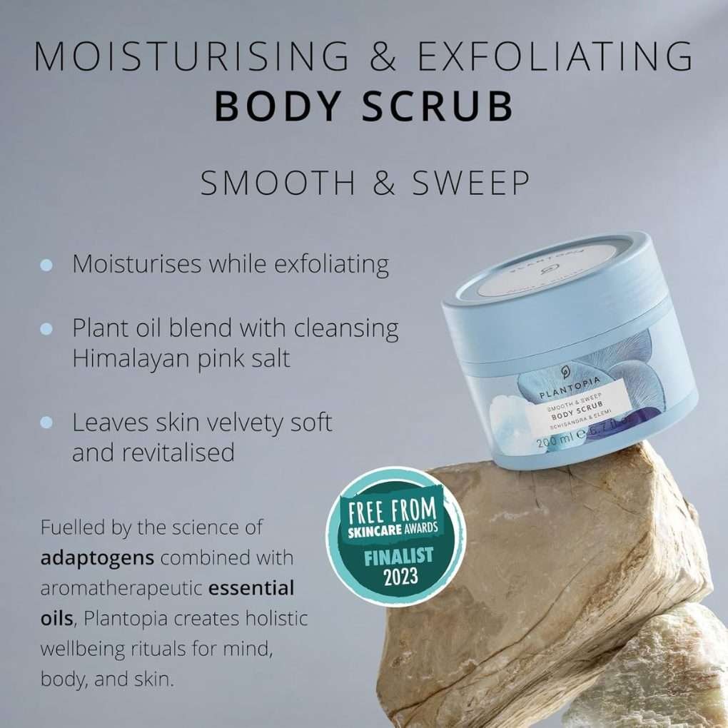 Plantopia Smooth & Sweep Body Scrub 200ml